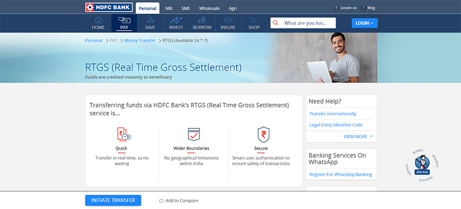 HDFC Wire Transfer from India to USA HDFC Wire Transfer from India to USA