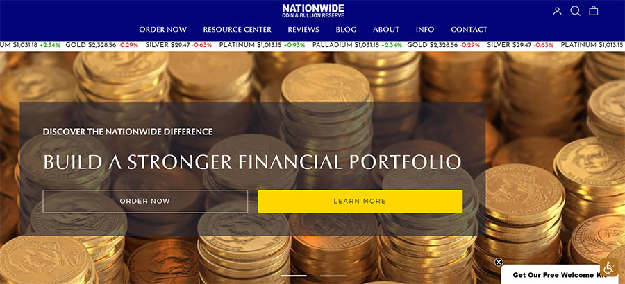 Nationwide Coin and Bullion Reserve Review