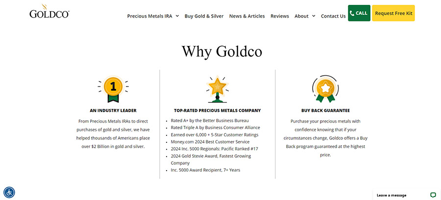 Does Goldco Sell Precious Metals Without a Gold IRA?