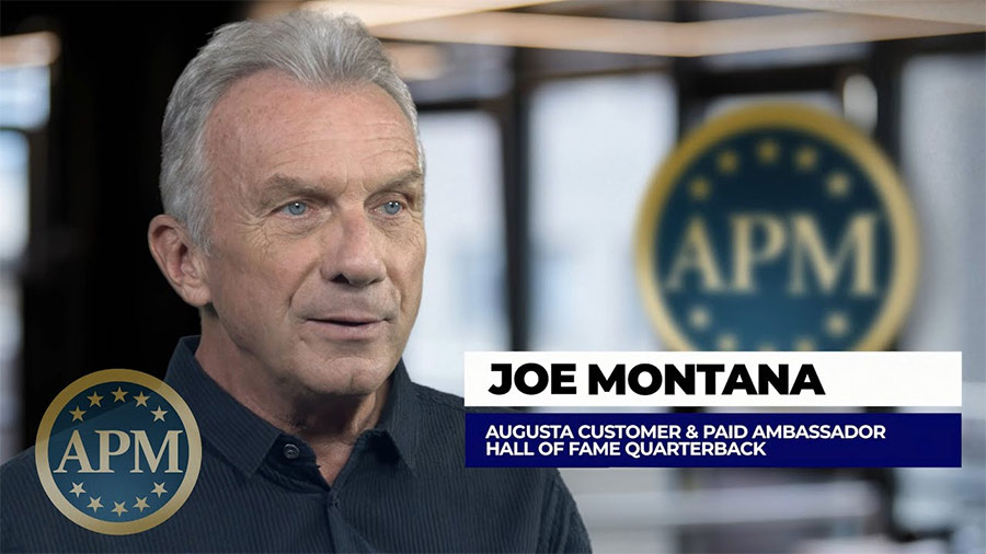 Joe Montana Augusta Precious Metals Joe Montana Augusta Precious Metals